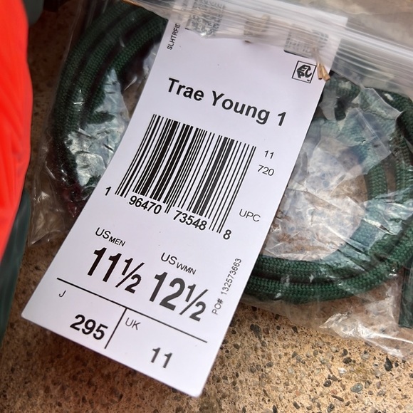 Adidas Boost Trae Young 1 '96 Olympics' Green/Black Sneaker Men's Size 11.5 NWT - Picture 6 of 9